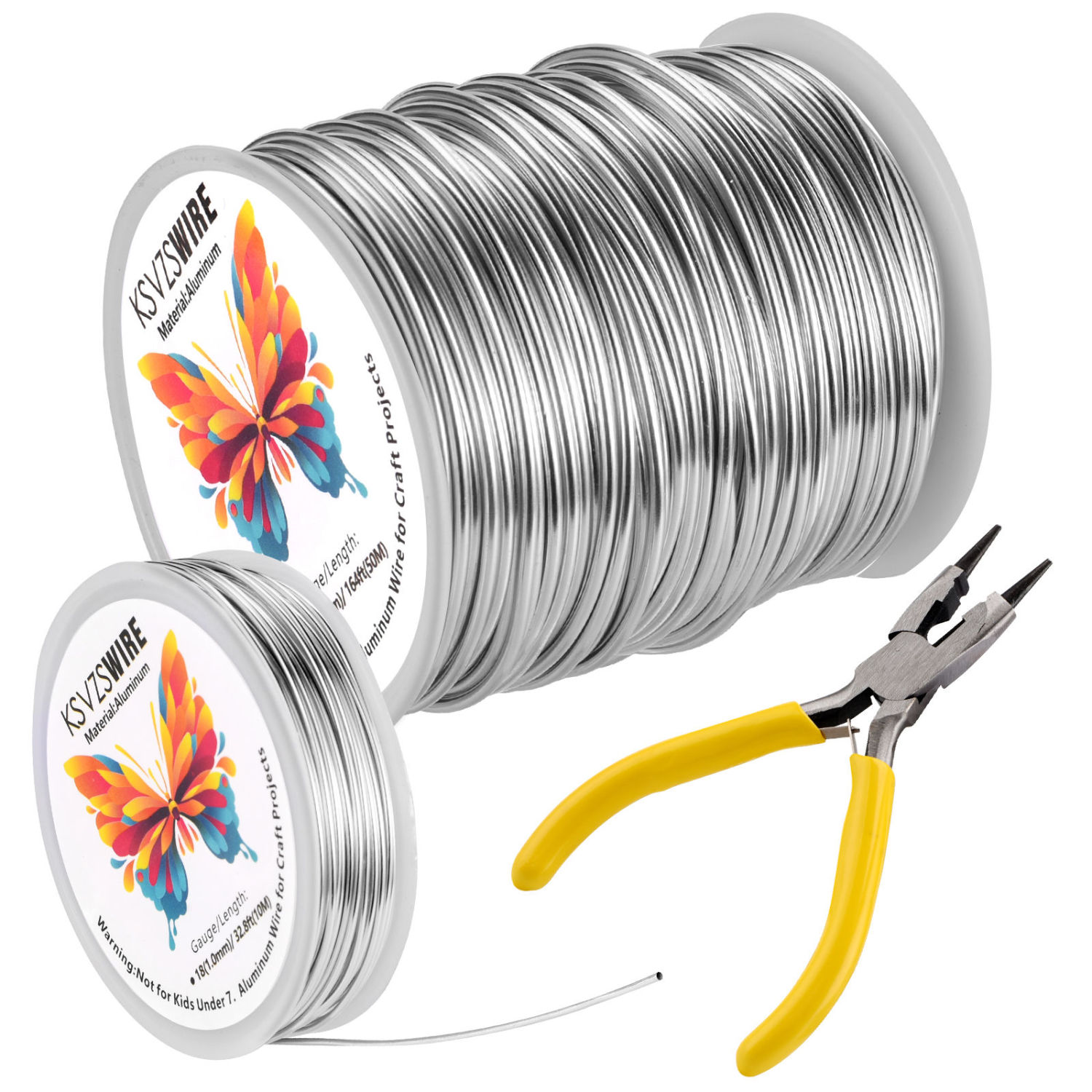 200 bucles de alambre de acero fino de 0.024 in de alambre de metal  flexible y flexible para manualidades y proyectos de manualidades Kit de  envoltura