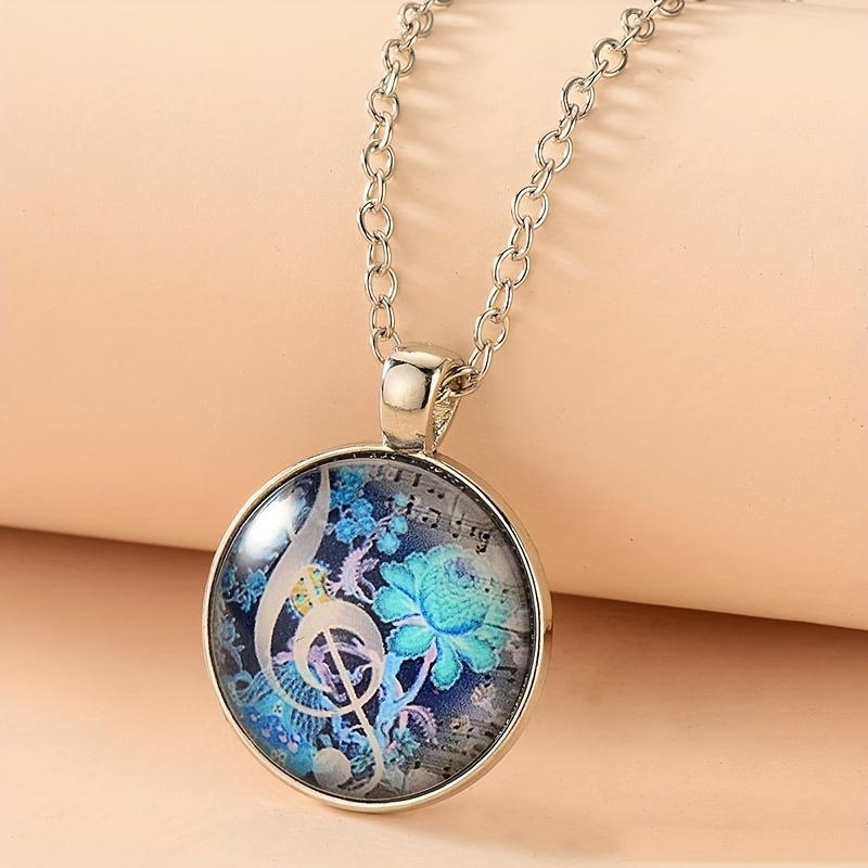 Necklace with two circles connected meaning on sale