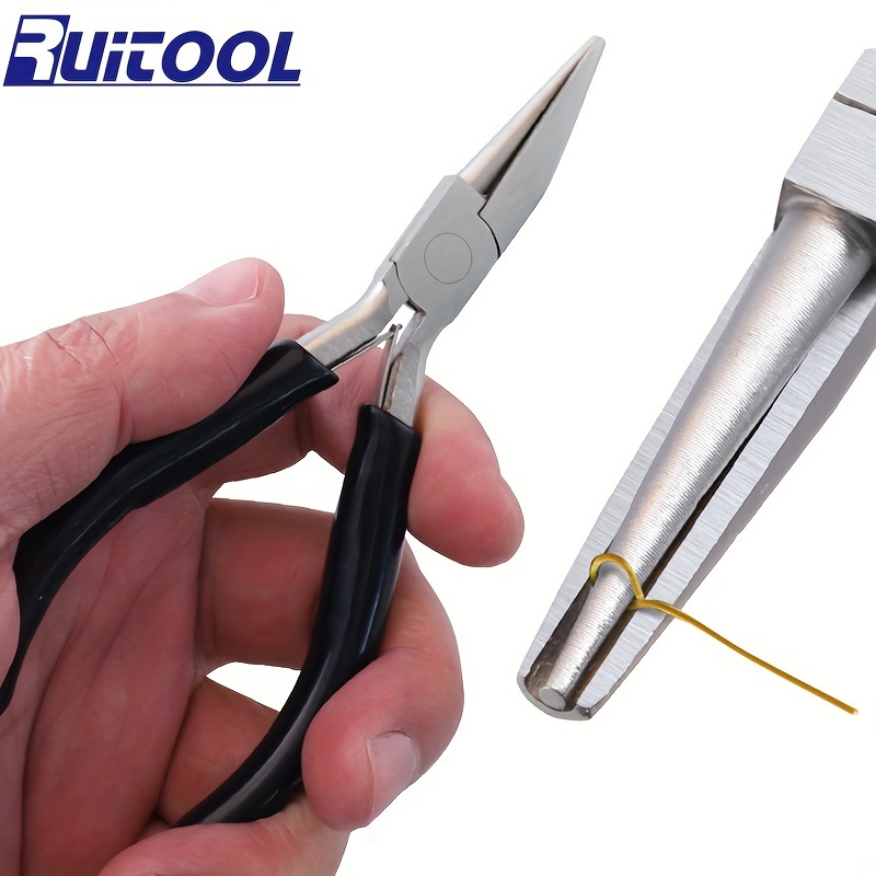 Carbon Steel Round Nose Pliers Wire Ring Arbor Bars For - Temu