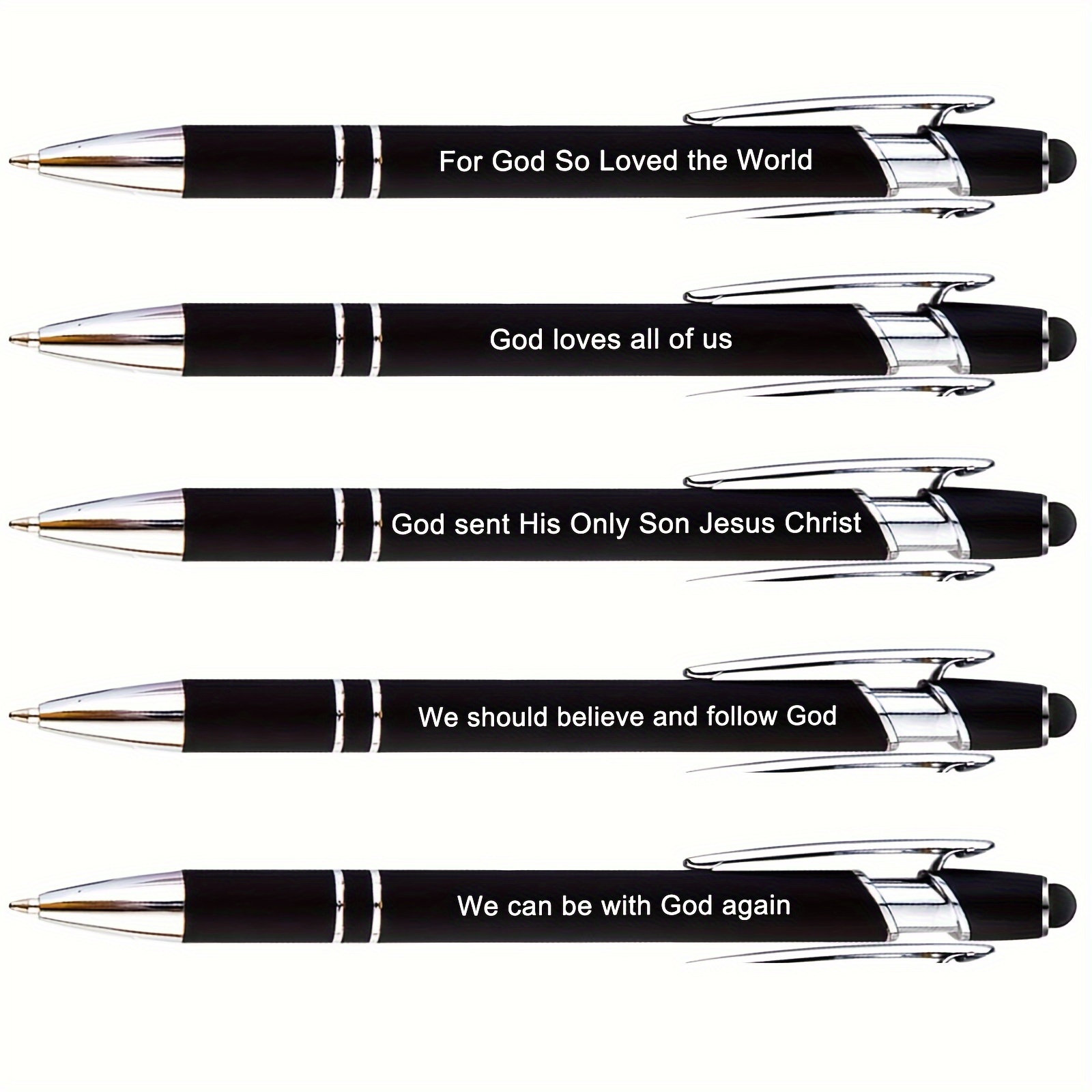 Premium Quality Christian Pens With Scripture Verses Faith - Temu