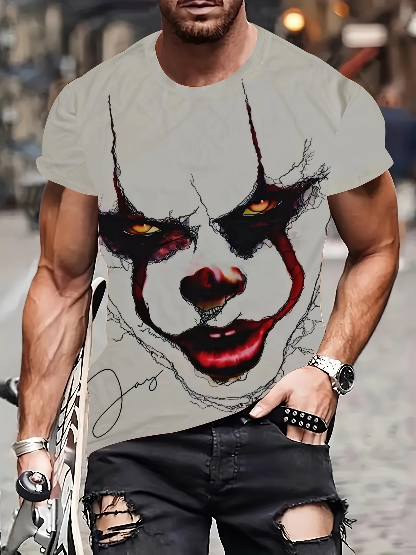 Joker t shirt damen sale