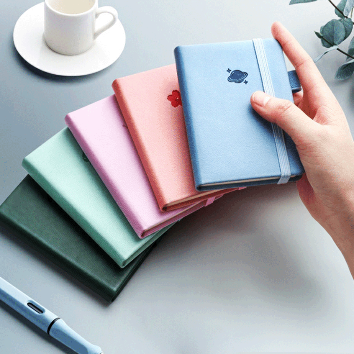 2024 A7 Mini Notebook 365 Days Portable Pocket Notepad Daily - Temu