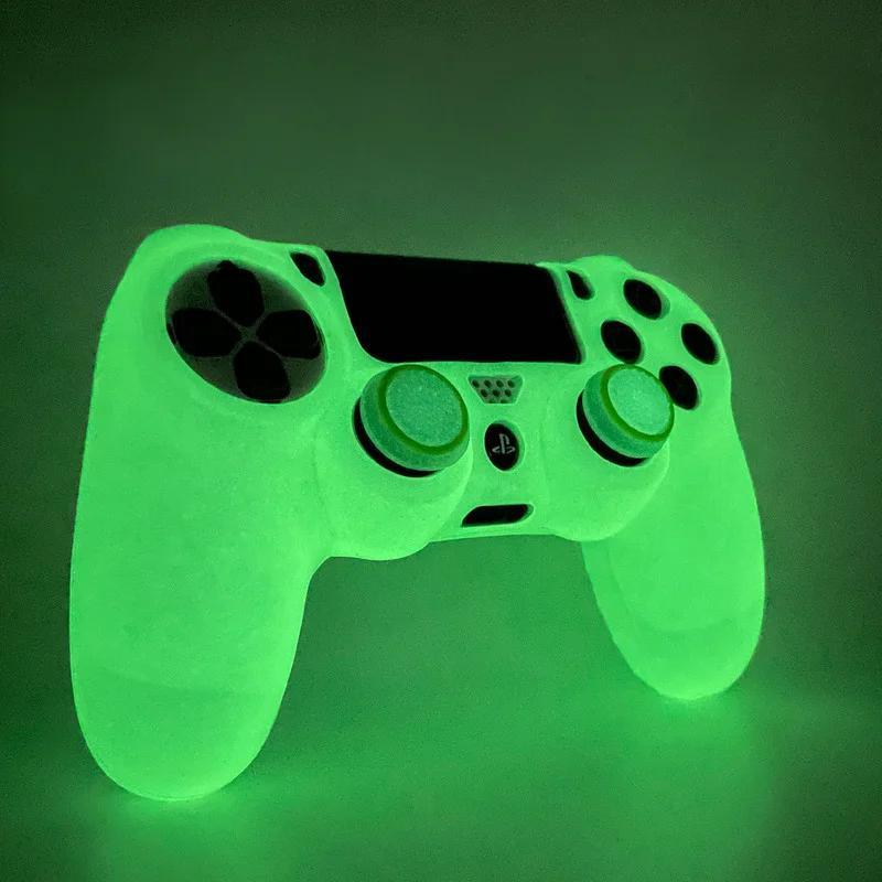 Glow in Dark Soft Silicon Case for Xbox One S Controller Games Accessories  Gamepad Joystick Case Cover For Xbox One Slim Skin