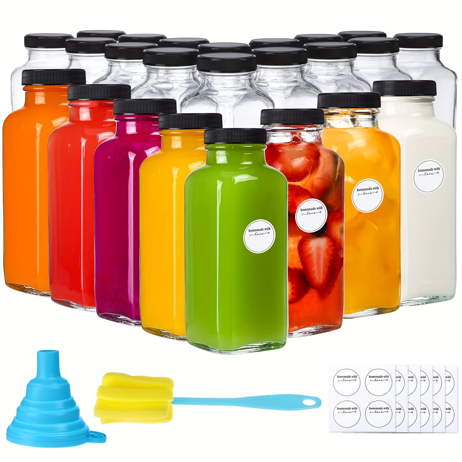 Plastic Water Bottle For School Plastic Fillable Juice - Temu