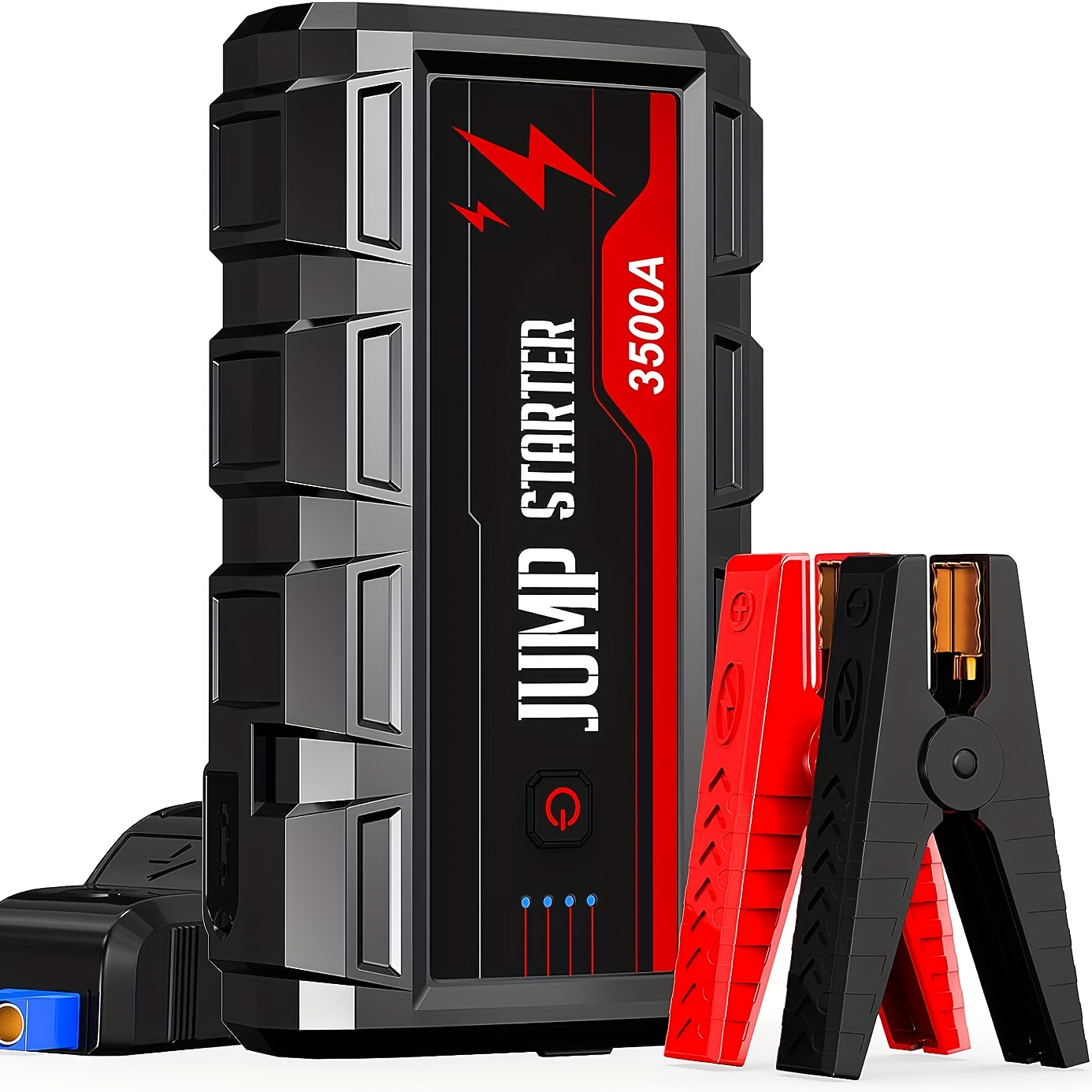 BUTURE Portable Car Jump Starter with Air Compressor, 4500A, 26800mAh  Battery Booster Pack, Fast Charger, Emergency Light