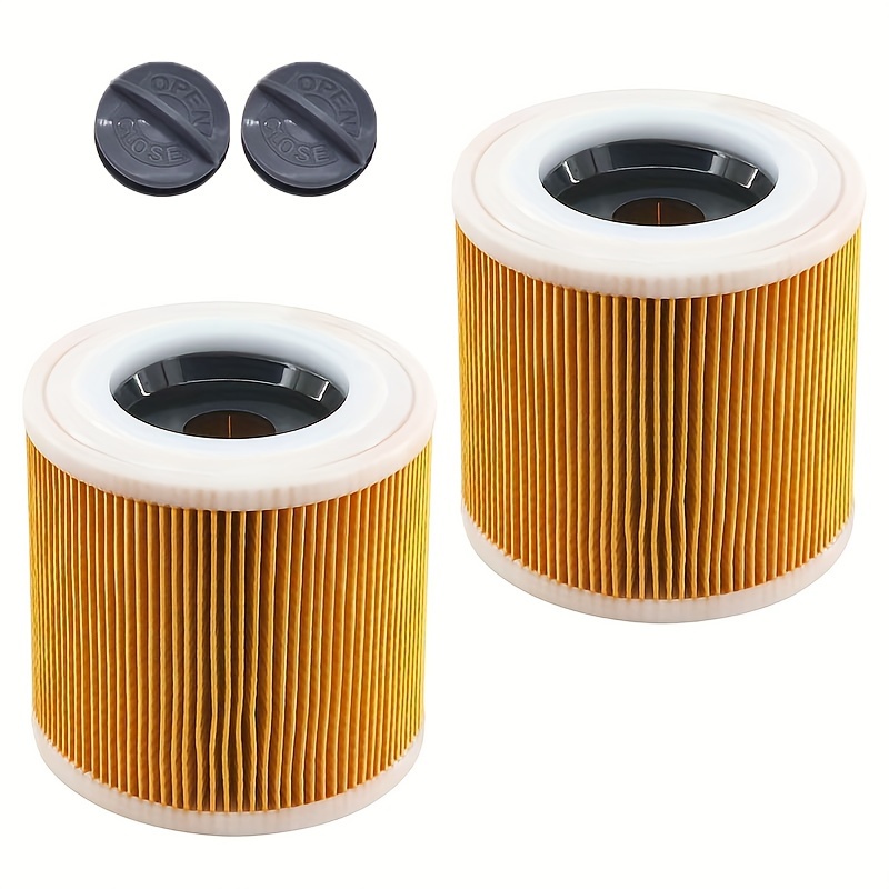 2 filtros HEPA para accesorios de aspiradora Karcher A2004/A2204