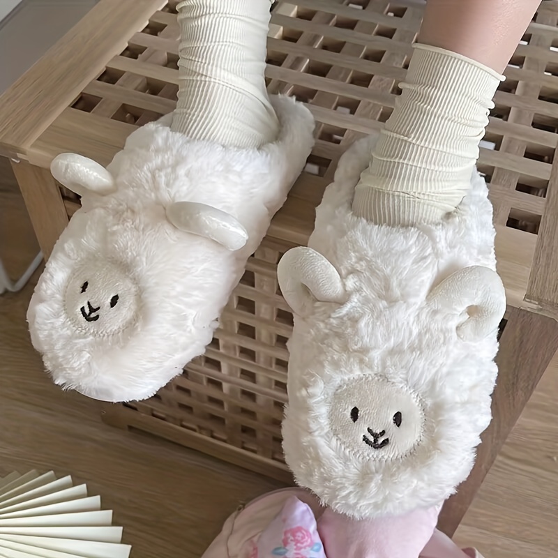 Fuzzy Animal Slippers For Women Temu