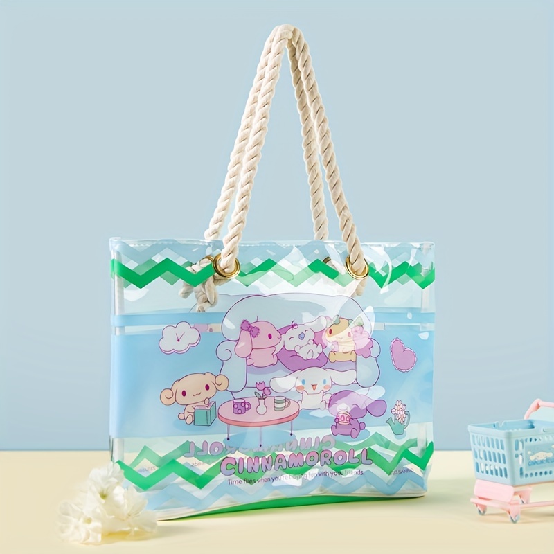 Miniso Sanrio Cinnamoroll Babycinnamoroll Square Lunch Box Bag Tote Bag  Girls Purses and Messenger Bag Shoulder Bag Wallet - AliExpress