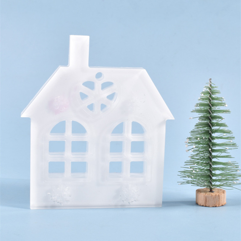 Comprar Herramientas de fabricación de moldes de resina epoxi para árbol de  Navidad, molde de silicona, adorno de Navidad, Molde de resina de cristal