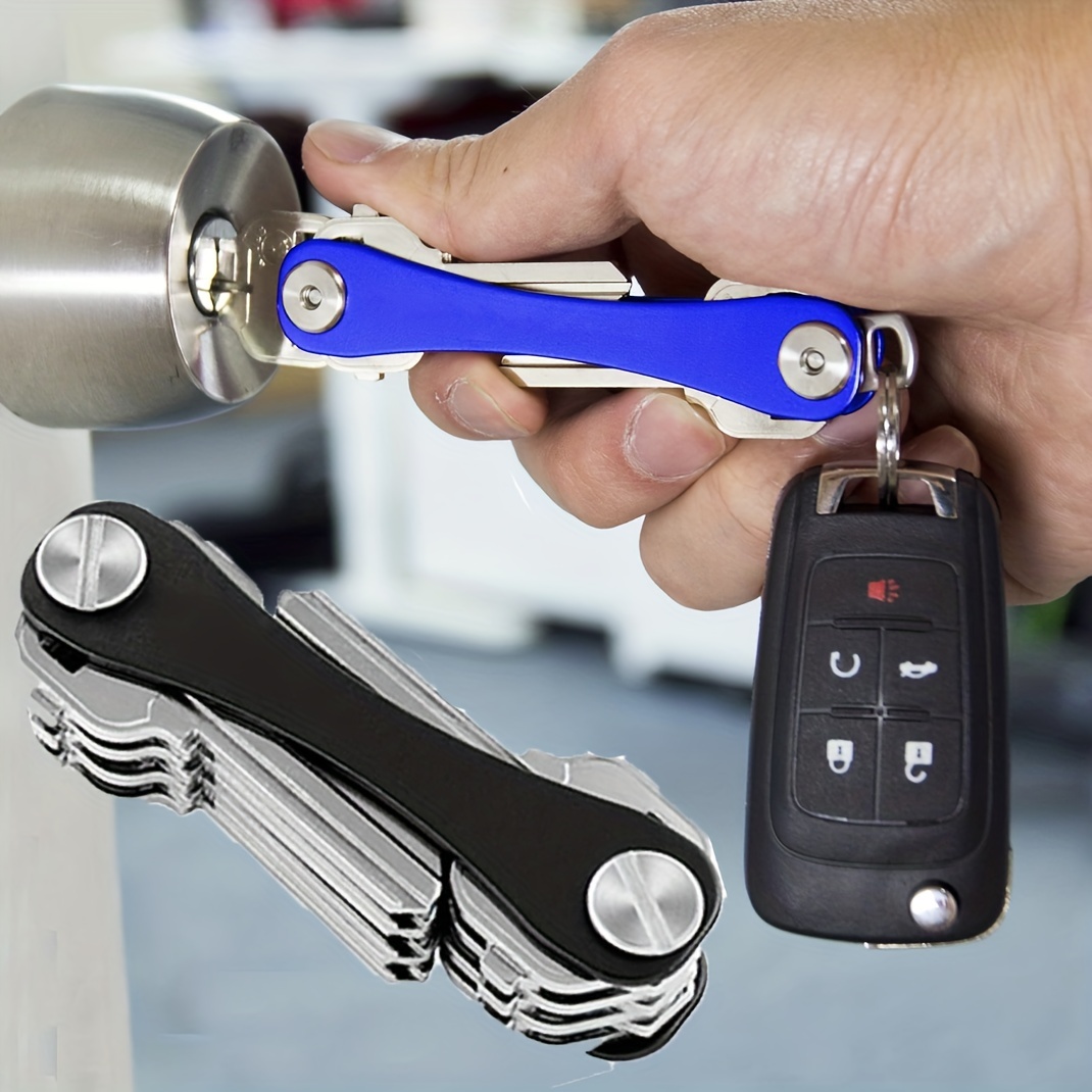 Tiuimk Silver Keychain Loop Kit - Perfect Solution for Organizing Keys -  Strong and Long-Lasting