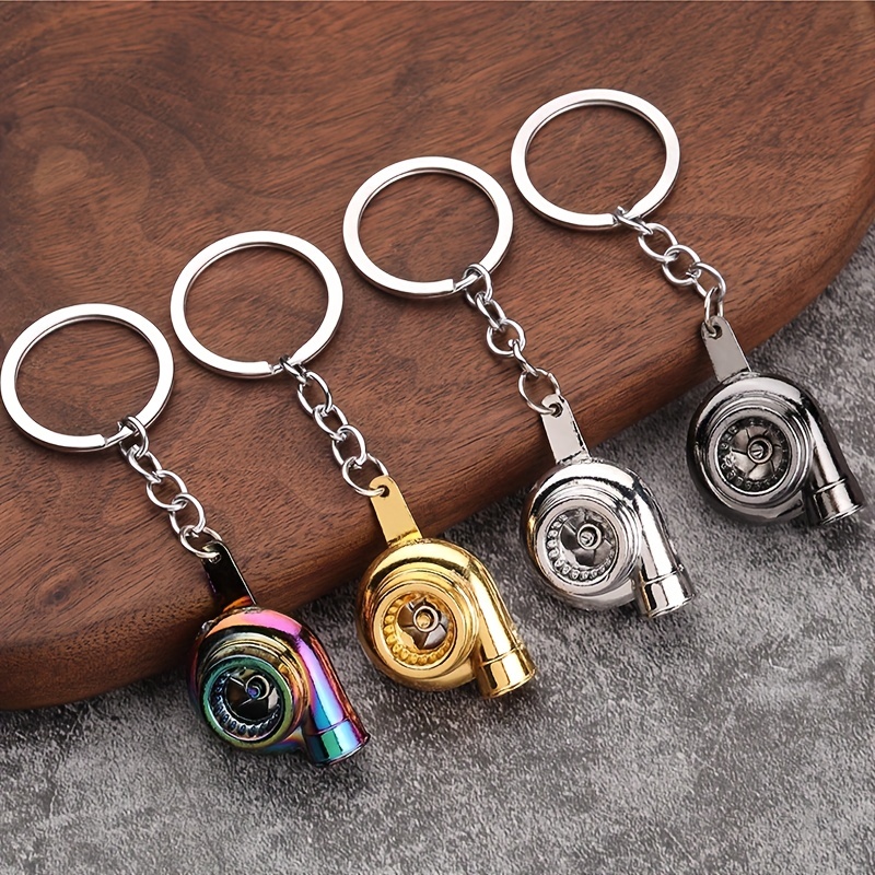 Metal Car Key Decoration Ring Pendant Key Chain Holder Keychain Trinket  Keyring For Men Women Gift Jewelry Anti-Lost Clasp Chain