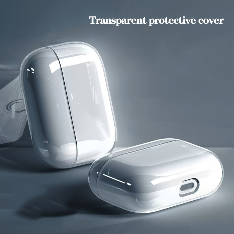 Almohadillas de silicona blanda para Airpods Pro 1/2, cubierta protectora  para auriculares, agujero de reducción de ruido, para Apple Air Pods Pro, 4  pares