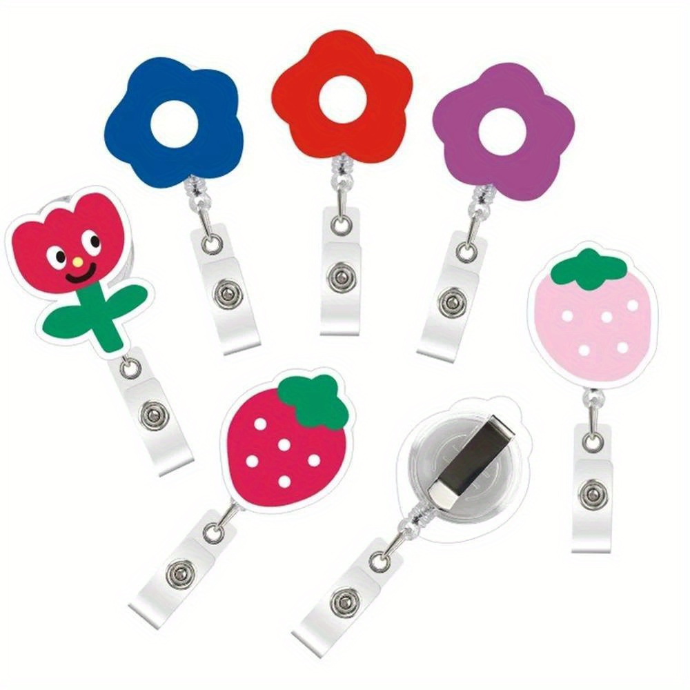 New Cute Silicone Fruits Avocado Nurse Doctor Students Retractable Pull  Badge Reel ID Lanyard Name Tag Card Badge Holder Reels - AliExpress