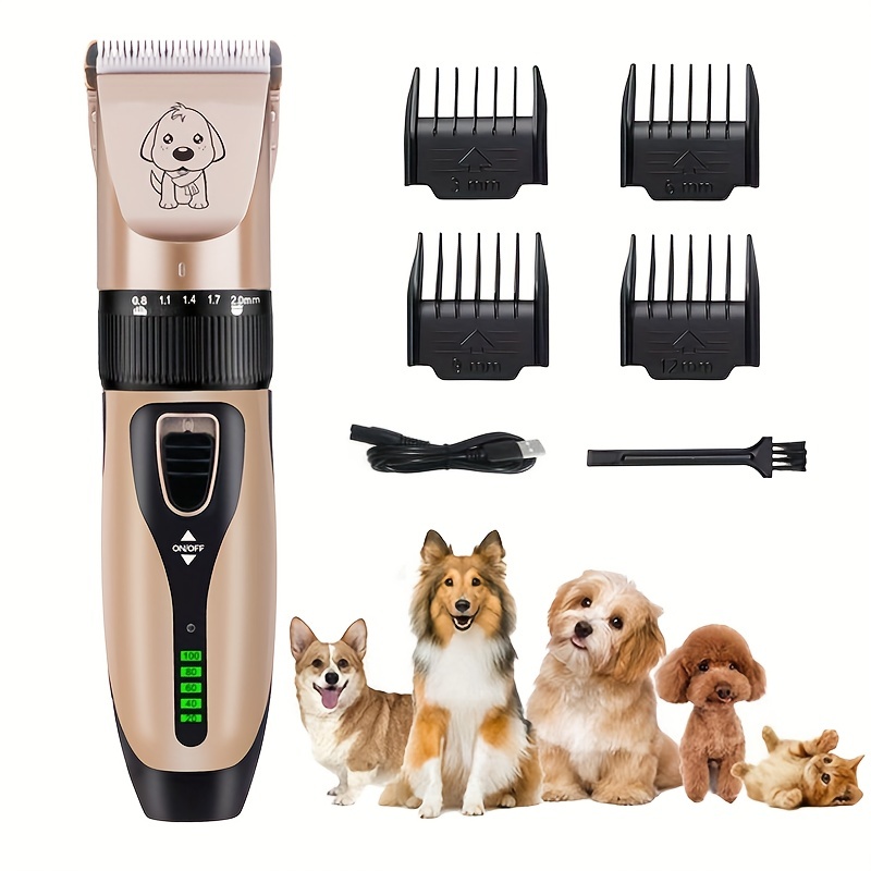 Battery operated 2025 dog clippers