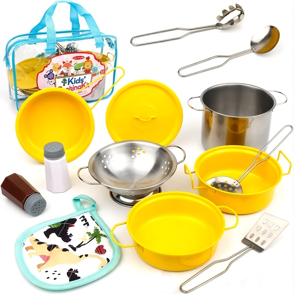 Kitchen Toy Set, Role-playing Housekeeping, Cooking Utensils Pot Set,  Kitchen Accessories Cooking Pots And Pans ( ) - Temu