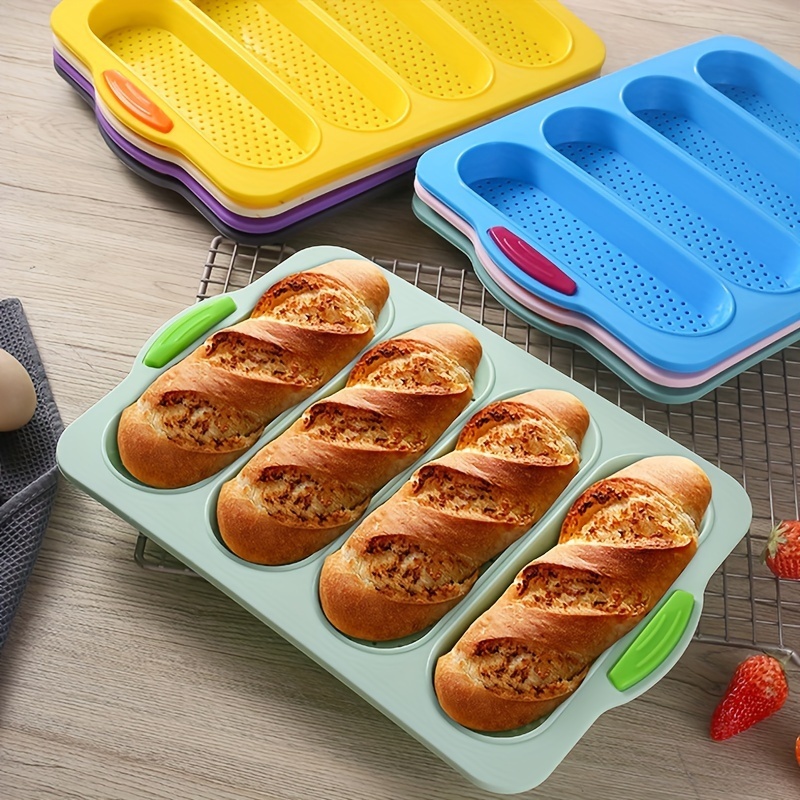 2022 New Food Grade Silicone Toast Baking Pan Cake Mould Bread Loaf Pan  With Fluted Design Non-stick Baking Mold - Baking Mold - AliExpress