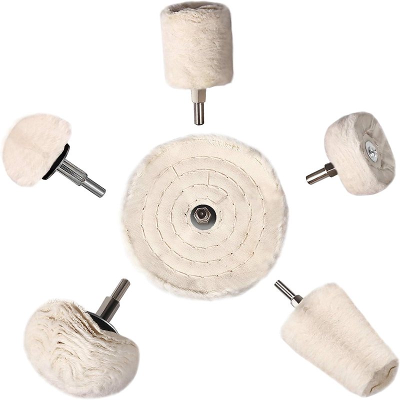 15pcs/set Polishing Buffing Wheel Plish Pads Mop Drill Kit For