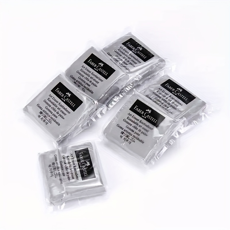 Faber-Castell Erasers, Drawing Art Kneaded Erasers, Large size Grey 