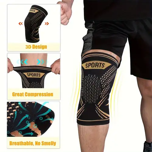 Uflex Athletics Knee Compression Sleeve Support - Temu
