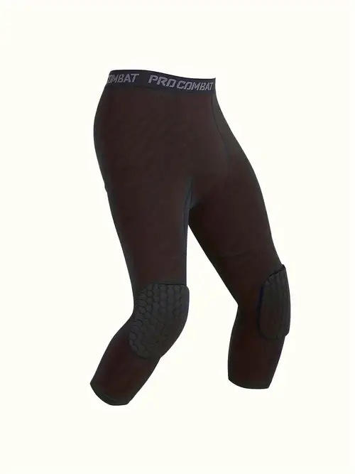 Basketball Tights With Knee Pads Youth - Temu