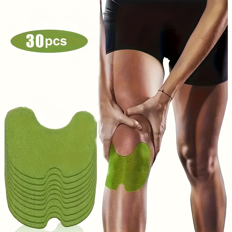  Parches para aliviar el dolor: parche de alivio del dolor de  rodilla de máxima resistencia, fuerte vínculo, mantiene el calor, de larga  duración (12 parches) : Salud y Hogar
