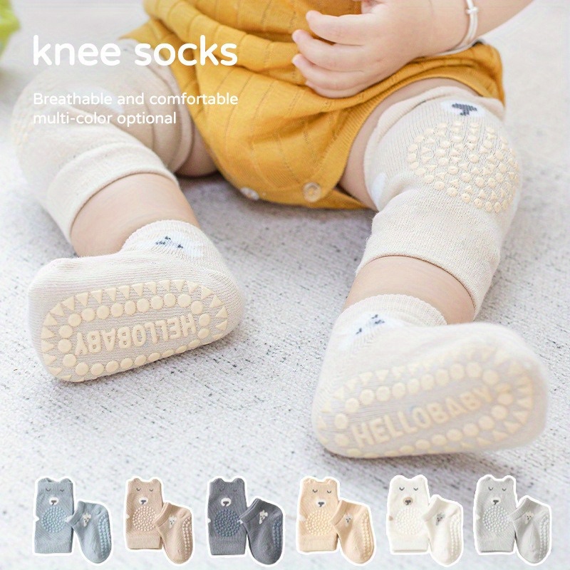 3 Pairs of multicolour Baby Socks Toddler Thick Cotton Socks Anti