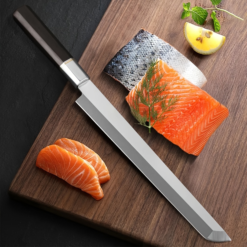 TURWHO 8 Professional Damascus Chef Knife 67 Layer Damascus Steel Handmade  Forged Kitchen Knives Salmon Knife Slicing Knife Sharp Blade Cleaver  Japanese Damascus Steel Sashimi Knife Sushi Knife Fish Knife Beef Raw