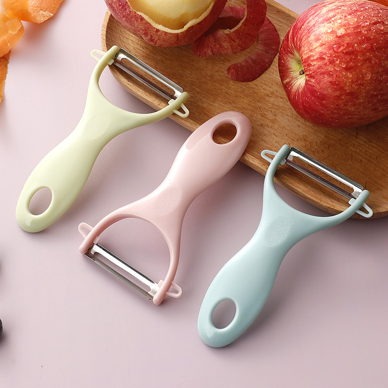 Ceramic Peeler, Fruit Knife Set, Kitchen Multifunctional Peeler, Two-piece  Set, Vegetable And Melon Shaver - Temu