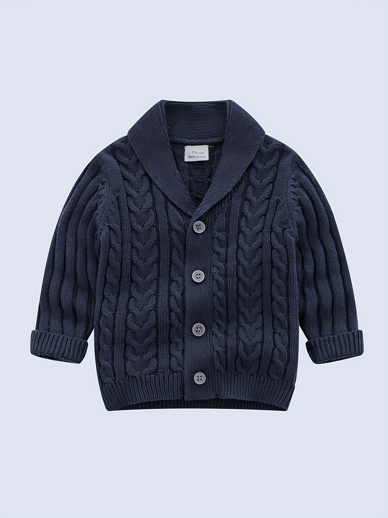 Boys black 2024 cardigan sweater