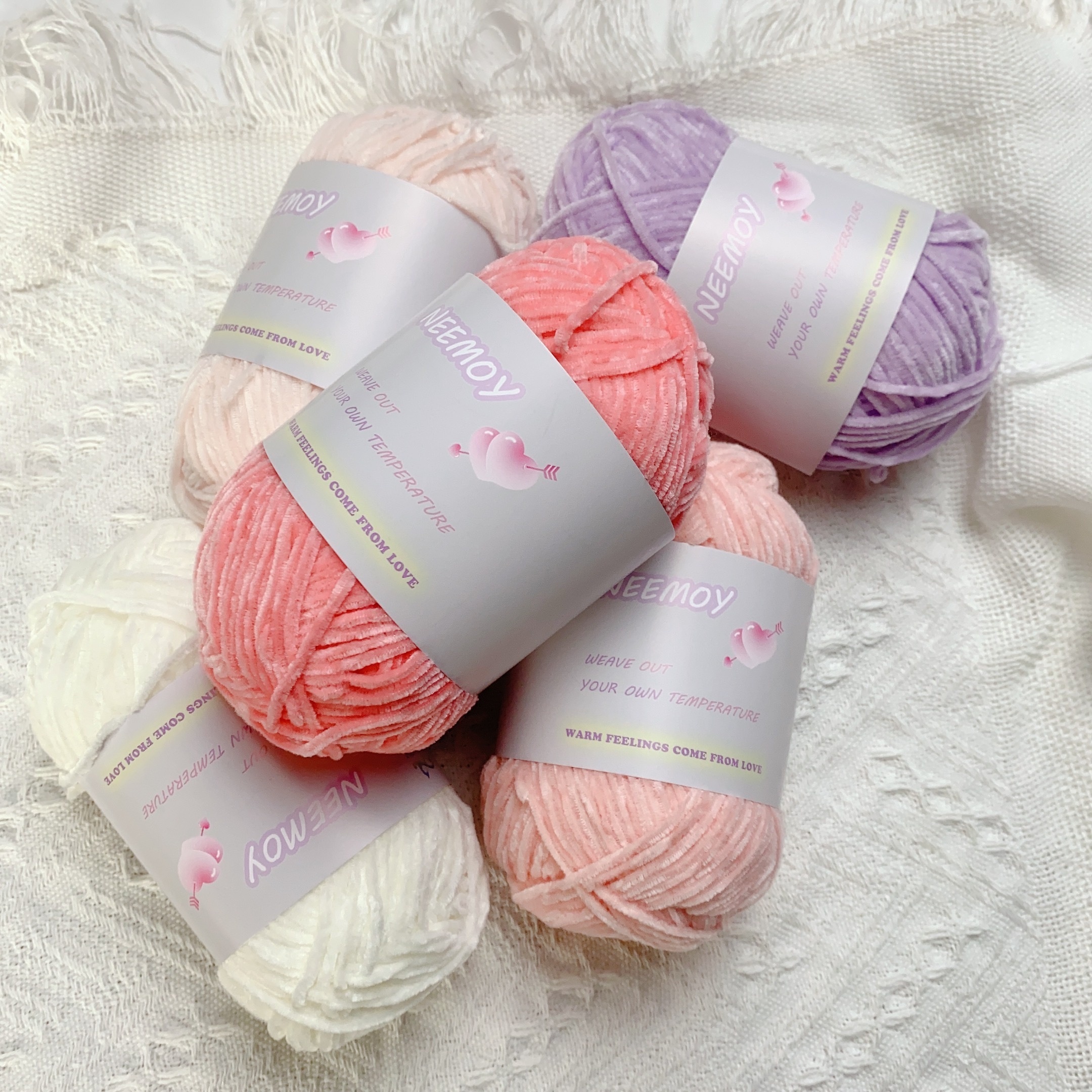 Crochet Yarn Skeins 165G Single Ply Chunky Crochet Yarn for Knitting and  Crafts Soft Knitted Yarn Sweater Scarf Crafting Woven Skeins Warm Wool Home