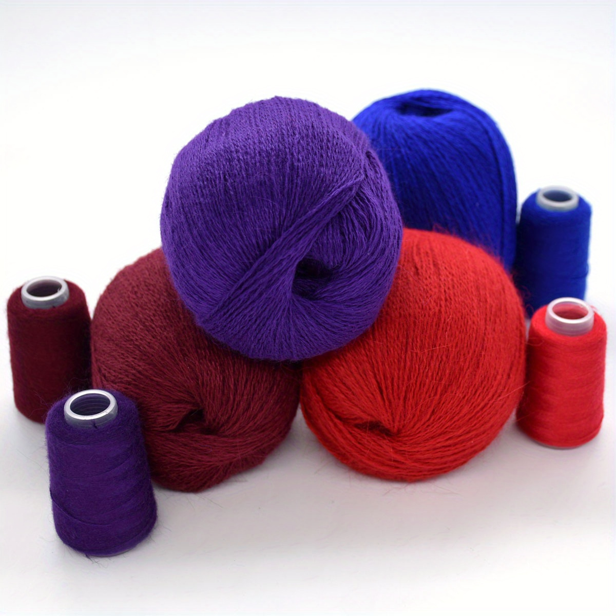 Alpaca Yarn For Knitting Cashmere Yarn With Red Markers - Temu