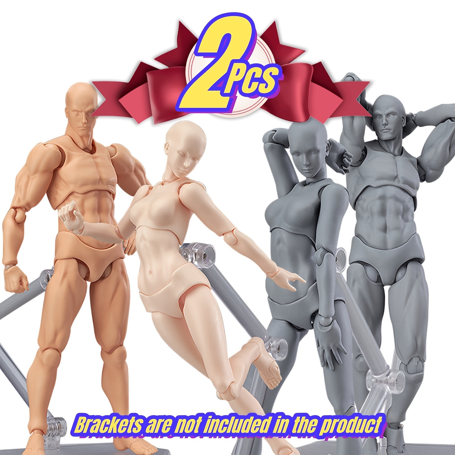 Action Figure Model, Body-Kun/Chan DX PVC Male/Female Action Figure Model  for SHF Children Kids Collector Toy Gift, Suitable for Sketching, Painting