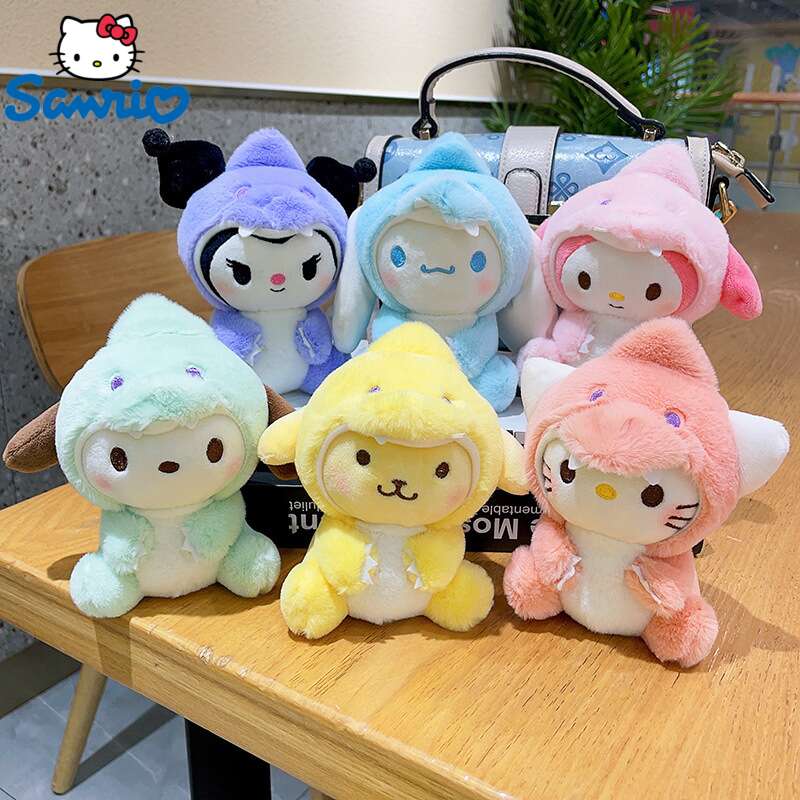 Original Sanrio Plushies Hello Kitty Cinnamonroll Kuromi Pochacco Stuffed  Plush Doll Cos Bear Cute Toys Children Birthday Gifts - Stuffed & Plush  Animals - AliExpress