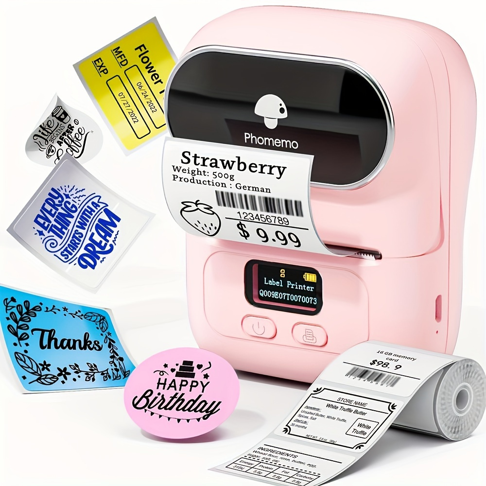 Marklife-Mini imprimante d'étiquettes thermiques P15, machine d'impression  photo portable, fabricant d'autocollants, rouleau de papier, 2d, livraison