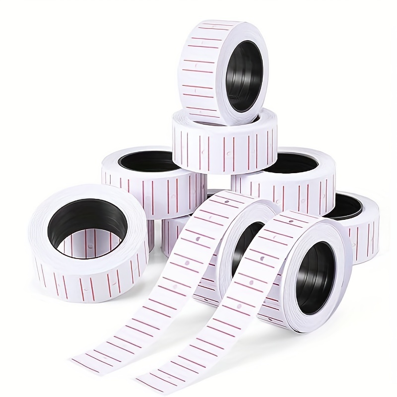 10 Pcs Metal Price Tag Alloy Stickers for Retail Tags Pricing Labels