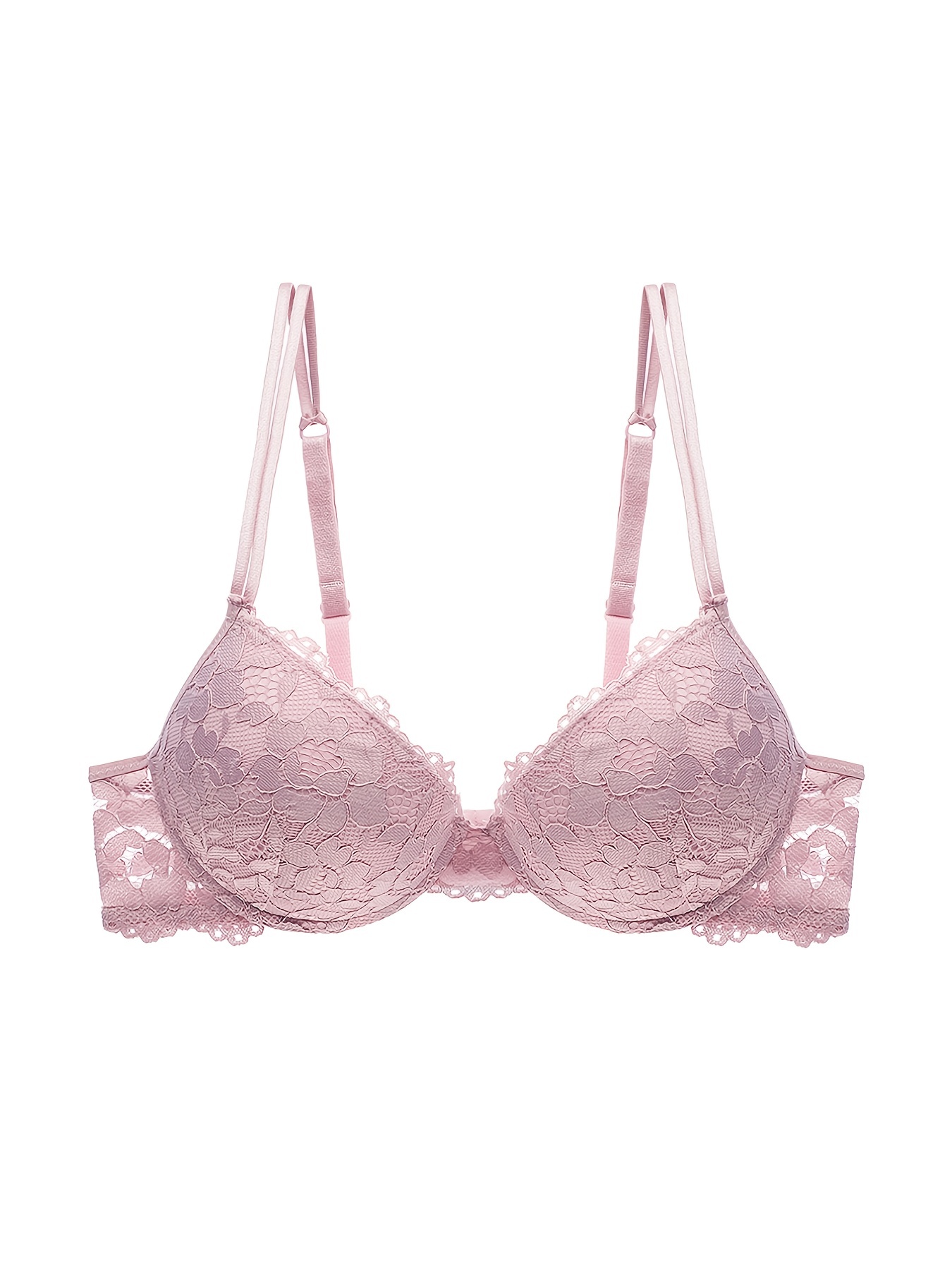 Push-up bra (D cup) Woman, Pink