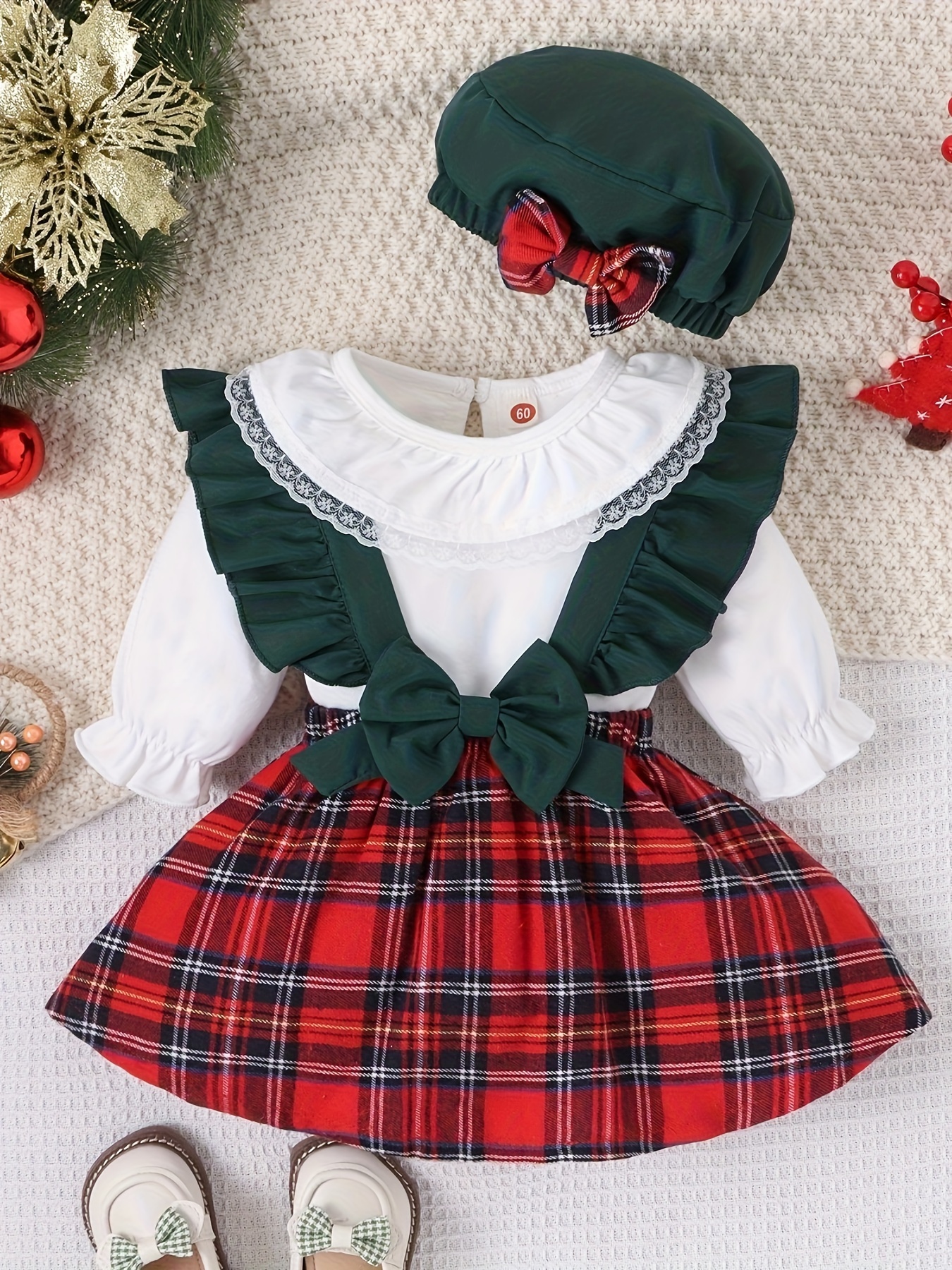 Conjunto de ropa de verano para niña pequeña, blusa vaquera, camisa +  vestidos de lunares para niña pequeña, conjunto de 2 piezas (color negro,  talla