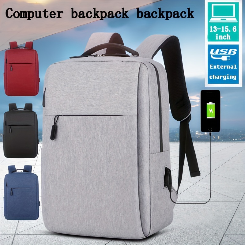 MATEIN Mochila para laptop para mujer, antirrobo de 15.6 pulgadas, mochila  escolar universitaria para niñas con puerto de carga USB, mochila para