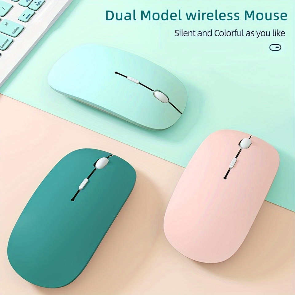 Souris Bluetooth Sans Fil pour Macbook/iPad/iPhone/Android PC