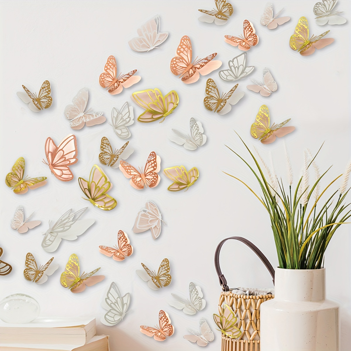 80 Pezzi Mixed Butterfly fiori commestibili per torte,Farfalle decorative  torta,Farfalla Cupcake Toppers,decorazioni per cupcake a forma di farfalla  : : Casa e cucina