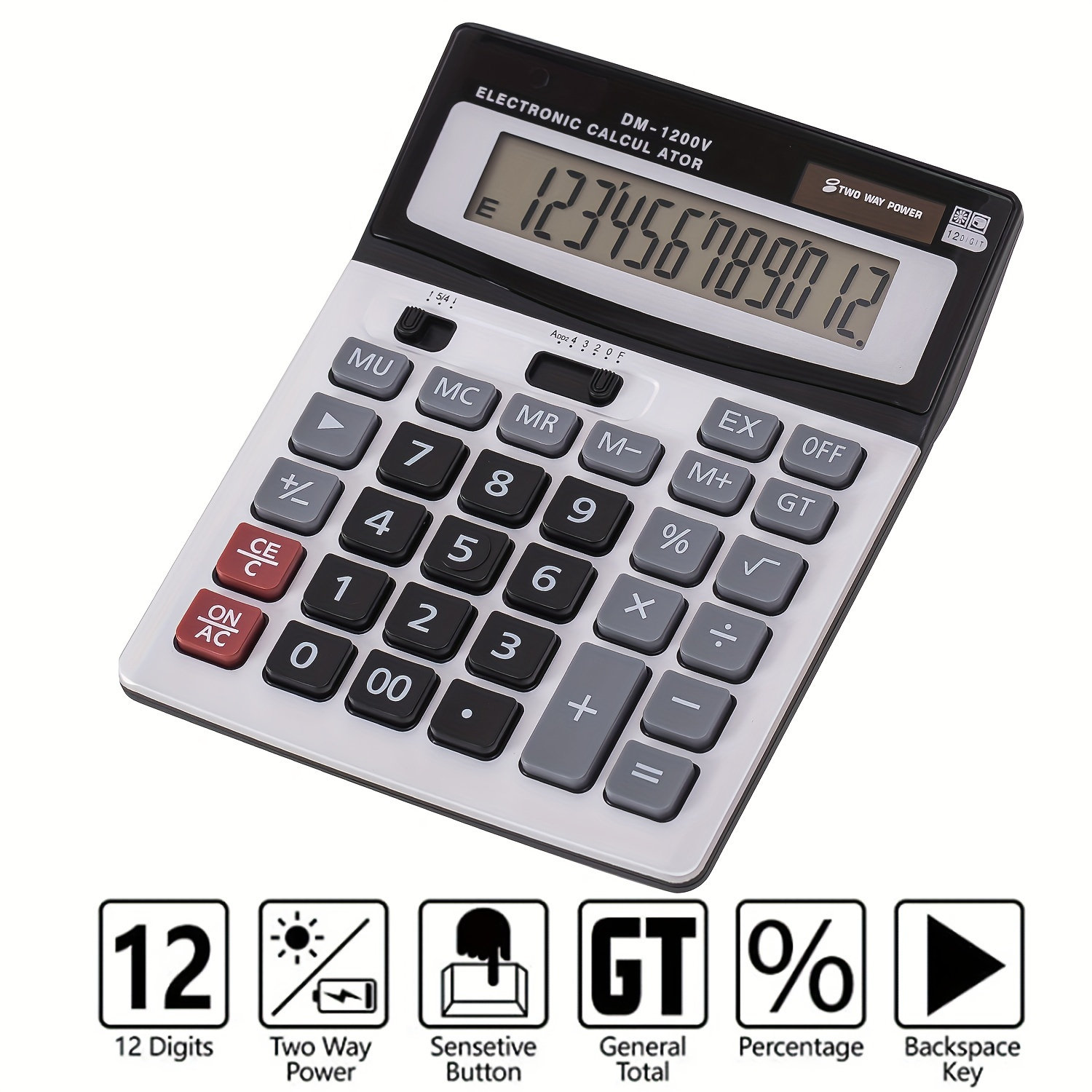  ZMKM Mini reloj calculador electrónico lindo calculadora  pequeña calculadora multifunción escuela primaria hogar calculadora regalo  para niños (color : azul) : Productos de Oficina