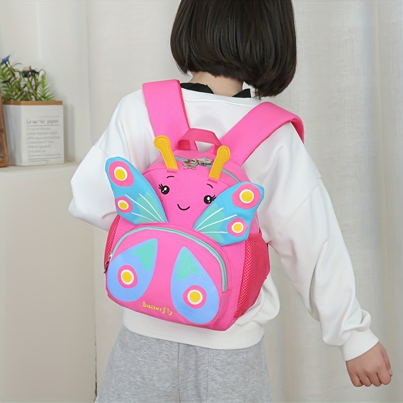 Mochila kawaii para la escuela, bonita y estética, para niños de primaria,  con alfiler kawaii y cadenas de accesorios, mochilas escolares para niñas, mochila  para niñas pequeñas, morada