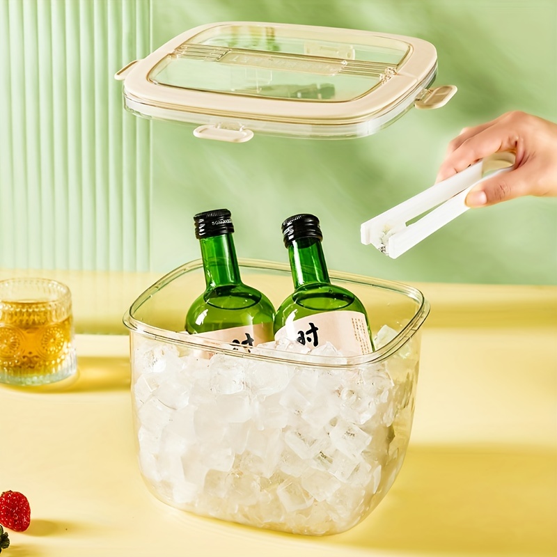 1pc Silicone Ice Bucket Cup Mold Ice Cubes Tray Food Grade Quickly Freeze  Creative Design Frozen Drink Maker For Whiskey Beer - Ice Cream Tools -  AliExpress