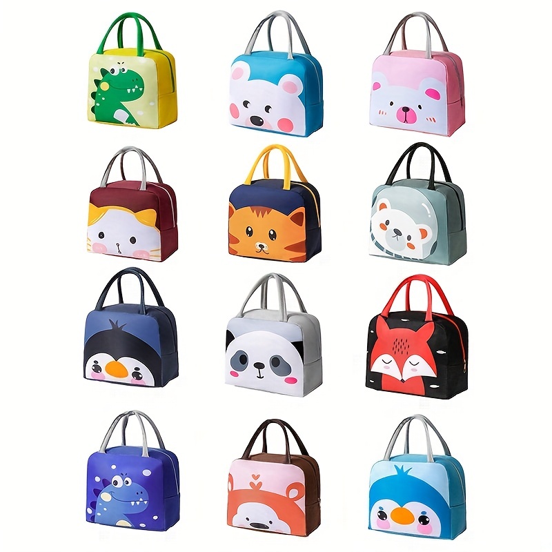 Unicorn printed Insulated Lunch Bag Perfect For Kids' Back - Temu