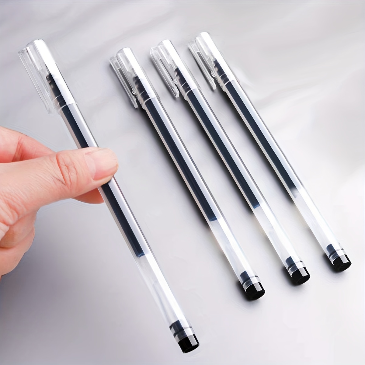  MUJI Gel Ink Ballpoint Pens 0.38mm Blue-black 10pcs : Office  Products