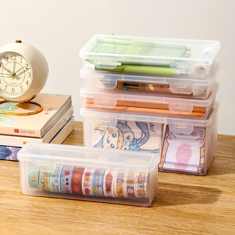 Multi-Function Pencil Box with Combination Lock - Perfect for Boys' School  Supplies!