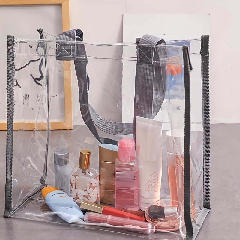 Best Price Guarantee 2 Pack Clear Stadium Approved Tote Bags 12x6x12 