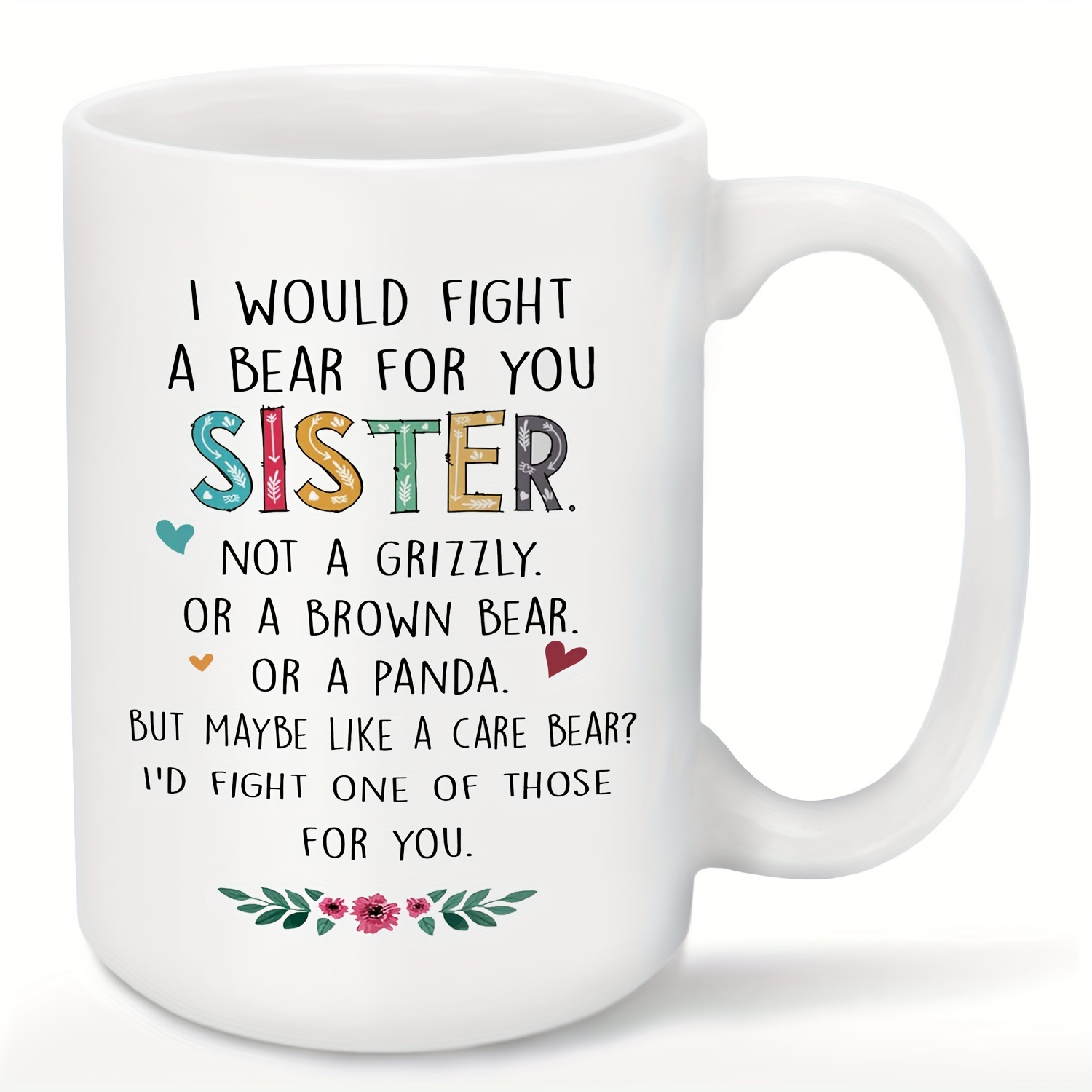 Two Tone Mug with Matching Spoon, Home, Bickering Sisters