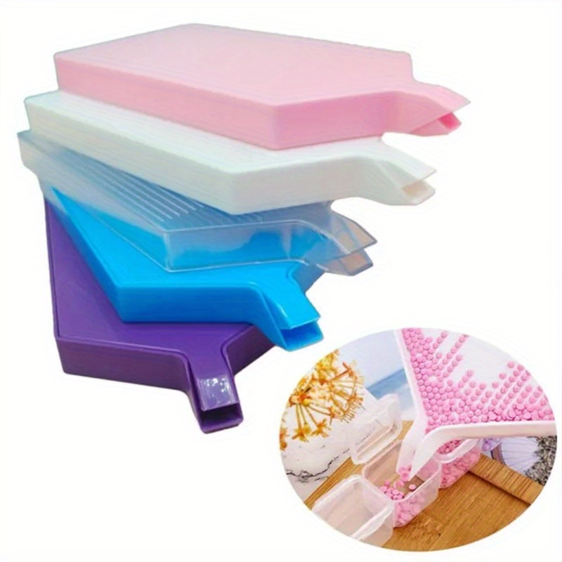 Storage Rack And 16 Foam Diamond Painting Tower Tray Organizer Multi-Boat  Holder DIY Jewelry Making Tools Kits For Adults DIY Crafts