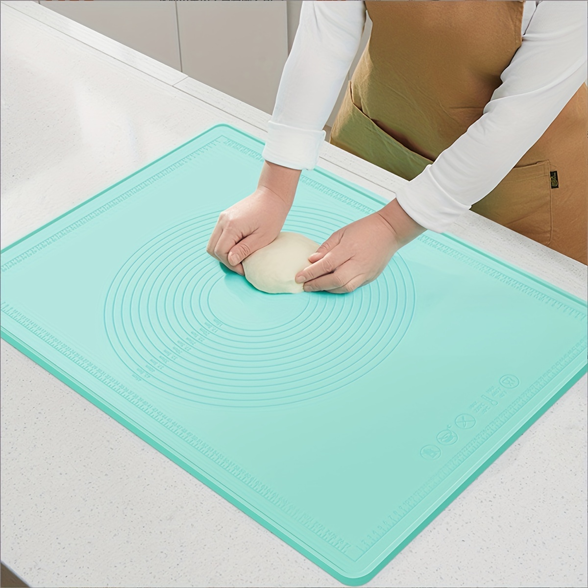  17x25 x1.2mm Silicone Mats for Kitchen Counter, Non-slip  Waterproof Large Countertop Protector Mat, Heat Resistant Mat (Translucent,  1 Pack): Home & Kitchen